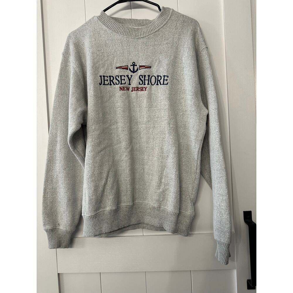 Jersey Shore Nantucket Vintage Sweatshirt Sz Large in gray
